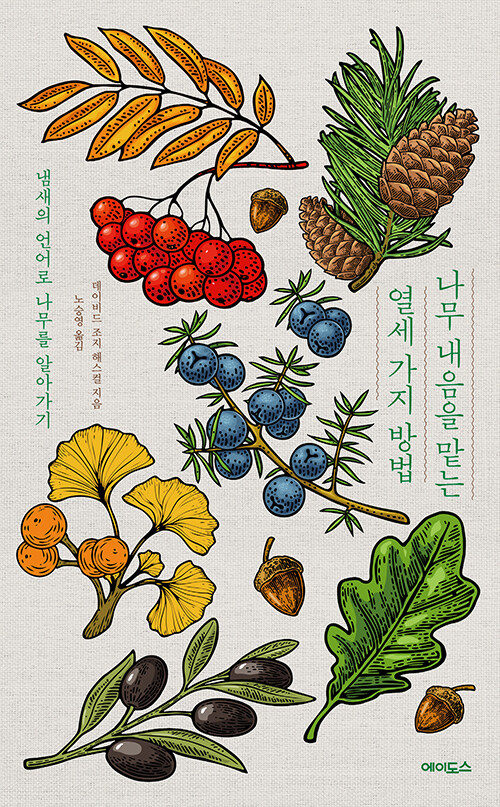 나무 내음을 맡는 열세 가지 방법 : 냄새의 언어로 나무를 알아가기 표지